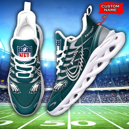 Philadelphia Eagles NFL Max Soul Shoes Sneakers For Men And Women