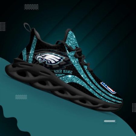 Philadelphia Eagles NFL Max Soul Shoes Sneakers For Men And Women
