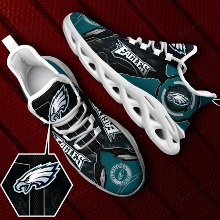 Philadelphia Eagles NFL Max Soul Shoes Sneakers For Men And Women