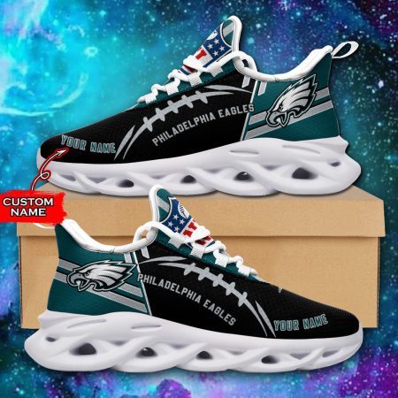Philadelphia Eagles NFL Max Soul Shoes Sneakers For Men And Women