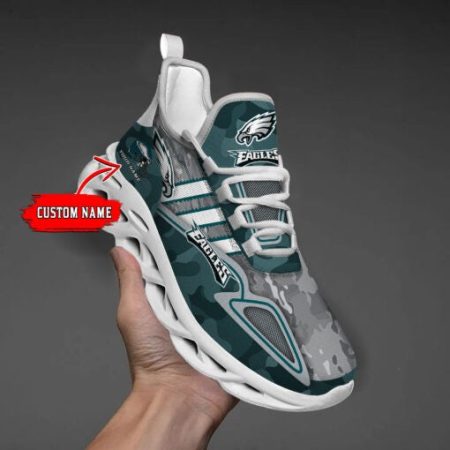 Philadelphia Eagles NFL Max Soul Shoes Sneakers For Men And Women