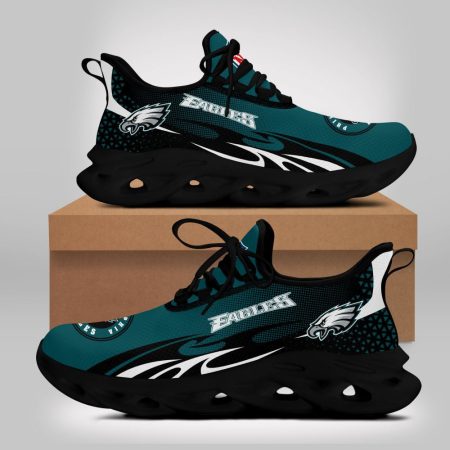 Philadelphia Eagles NFL Max Soul Shoes Sneakers For Men And Women