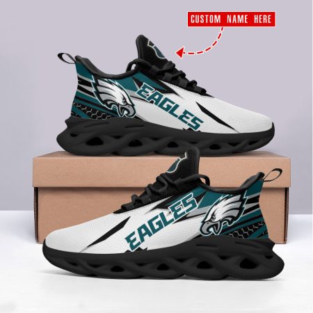 Philadelphia Eagles NFL Max Soul Shoes Sneakers For Men And Women