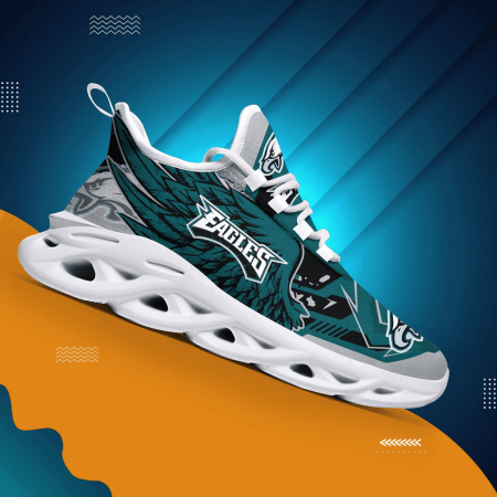 Philadelphia Eagles NFL Max Soul Shoes Sneakers For Men And Women