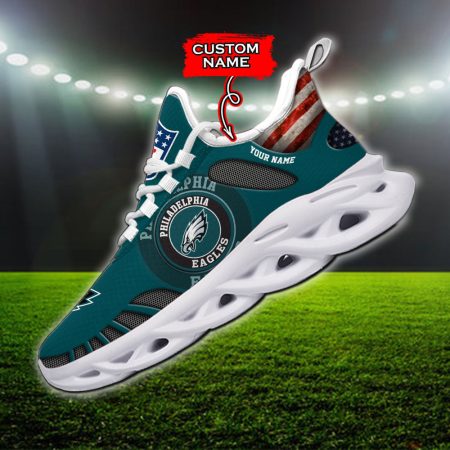 Philadelphia Eagles NFL Max Soul Shoes Sneakers For Men And Women