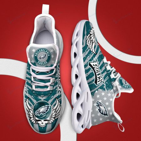 Philadelphia Eagles NFL Max Soul Shoes Sneakers For Men And Women