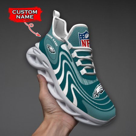 Philadelphia Eagles NFL Max Soul Shoes Sneakers For Men And Women