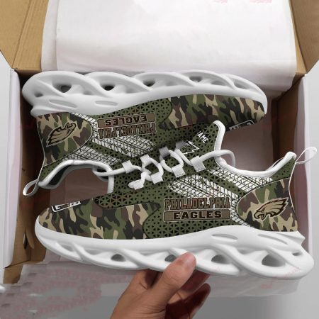 Philadelphia Eagles NFL Max Soul Shoes Sneakers For Men And Women