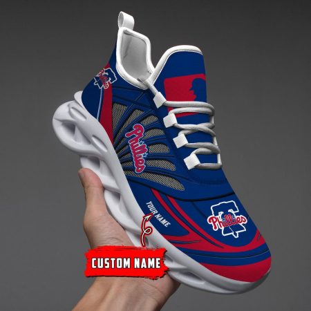 Philadelphia Phillies Max Soul Shoes Sneakers For Men And Women