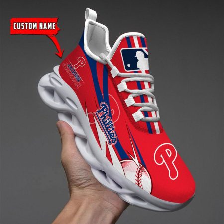 Philadelphia Phillies Max Soul Shoes Sneakers For Men And Women