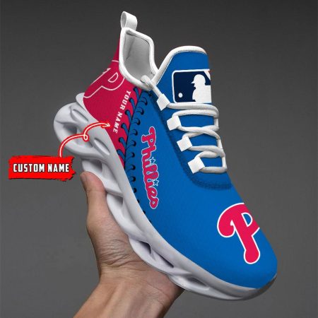Philadelphia Phillies Max Soul Shoes Sneakers For Men And Women