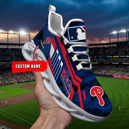 Philadelphia Phillies Max Soul Shoes Sneakers For Men And Women