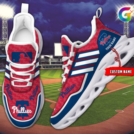 Philadelphia Phillies MLB Max Soul Shoes Sneakers For Men And Women