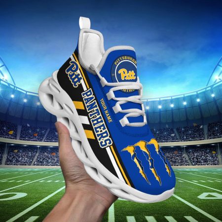 Pittsburgh Panthers Max Soul Shoes Sneakers For Men And Women