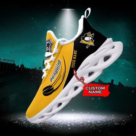 Pittsburgh Penguins NHL Max Soul Shoes Sneakers For Men And Women