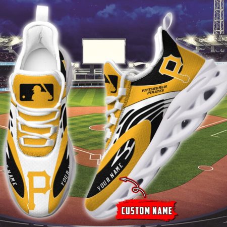 Pittsburgh Pirates Max Soul Shoes Sneakers For Men And Women