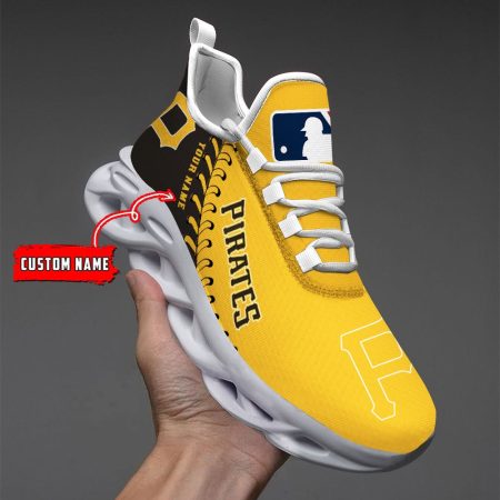 Pittsburgh Pirates MLB Max Soul Shoes Sneakers For Men And Women