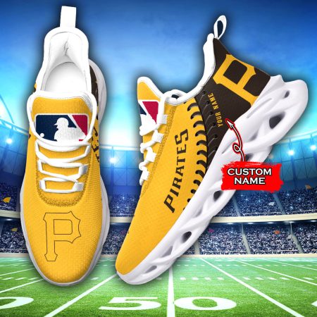 Pittsburgh Pirates MLB Max Soul Shoes Sneakers For Men And Women
