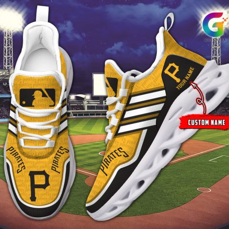 Pittsburgh Pirates MLB Max Soul Shoes Sneakers For Men And Women