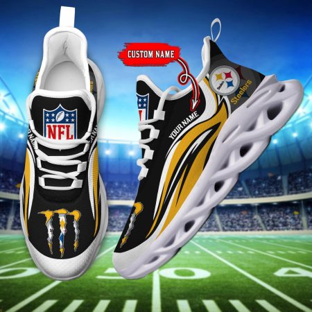 Pittsburgh Steelers Max Soul Shoes Sneakers For Men And Women