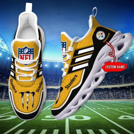 Pittsburgh Steelers Max Soul Shoes Sneakers For Men And Women