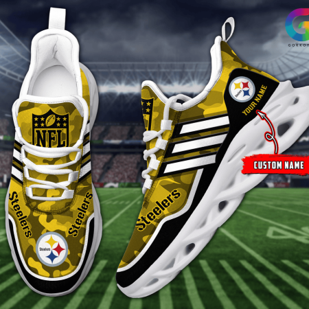 Pittsburgh Steelers Max Soul Shoes Sneakers For Men And Women