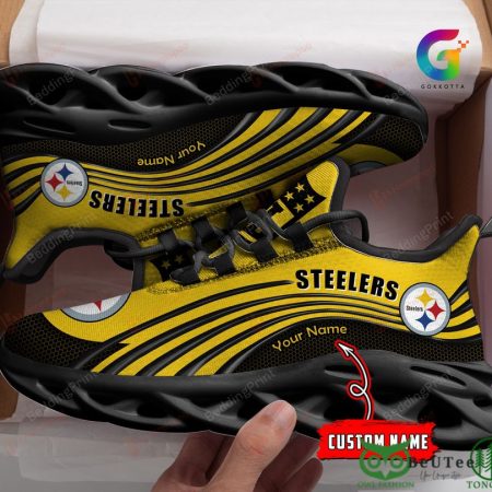 Pittsburgh Steelers Max Soul Shoes Sneakers For Men And Women