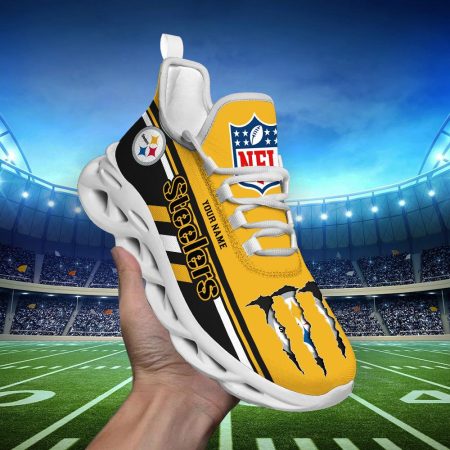 Pittsburgh Steelers Max Soul Shoes Sneakers For Men And Women