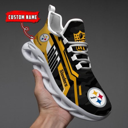 Pittsburgh Steelers Max Soul Shoes Sneakers For Men And Women