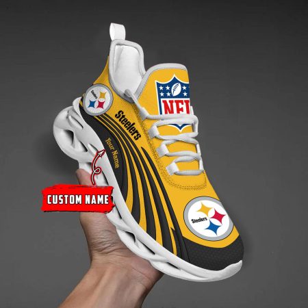 Pittsburgh Steelers Max Soul Shoes Sneakers For Men And Women