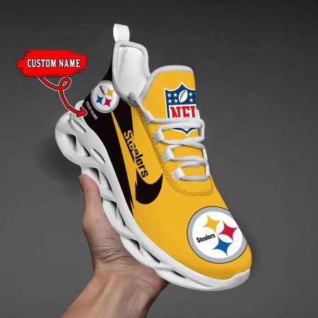Pittsburgh Steelers Max Soul Shoes Sneakers For Men And Women