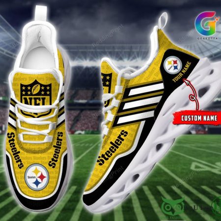 Pittsburgh Steelers Max Soul Shoes Sneakers For Men And Women
