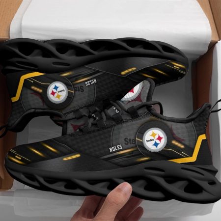 Pittsburgh Steelers Max Soul Shoes Sneakers For Men And Women