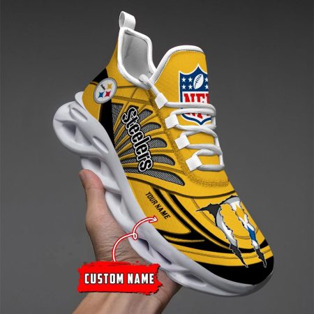 Pittsburgh Steelers Max Soul Shoes Sneakers For Men And Women