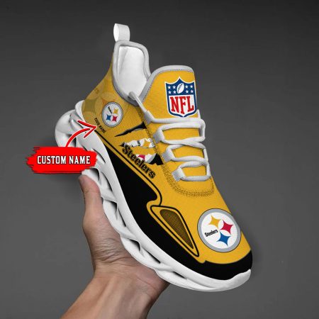 Pittsburgh Steelers Max Soul Shoes Sneakers For Men And Women