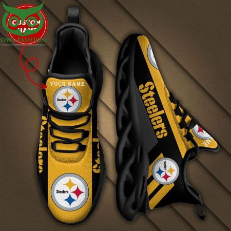 Pittsburgh Steelers Max Soul Shoes Sneakers For Men And Women