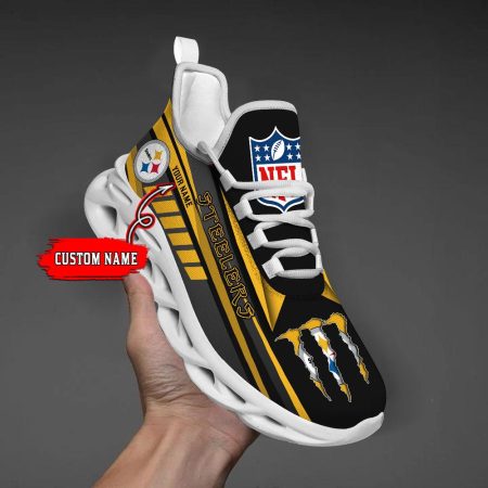 Pittsburgh Steelers Max Soul Shoes Sneakers For Men And Women