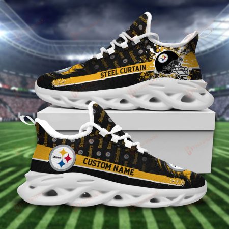 Pittsburgh Steelers Max Soul Shoes Sneakers For Men And Women