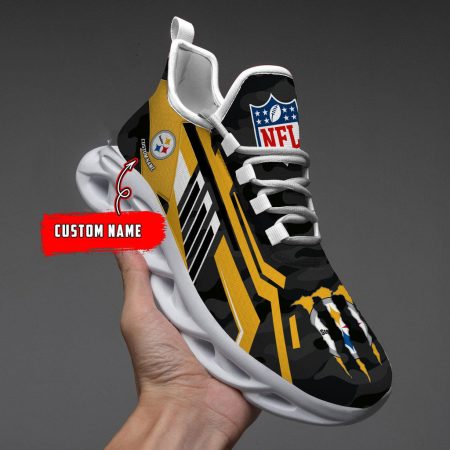 Pittsburgh Steelers Max Soul Shoes Sneakers For Men And Women