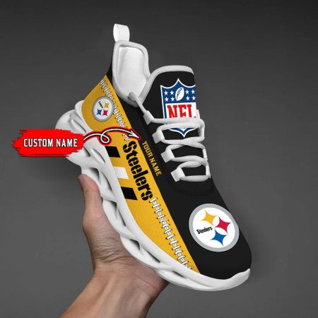 Pittsburgh Steelers Max Soul Shoes Sneakers For Men And Women