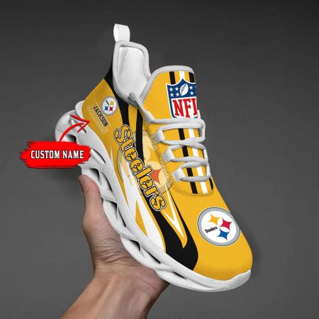 Pittsburgh Steelers Max Soul Shoes Sneakers For Men And Women