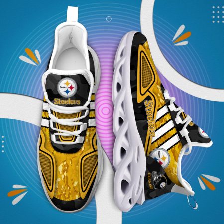 Pittsburgh Steelers Max Soul Shoes Sneakers For Men And Women