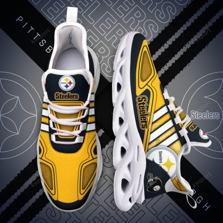 Pittsburgh Steelers Max Soul Shoes Sneakers For Men And Women