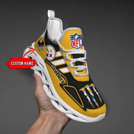 Pittsburgh Steelers Max Soul Shoes Sneakers For Men And Women