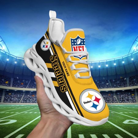 Pittsburgh Steelers Max Soul Shoes Sneakers For Men And Women