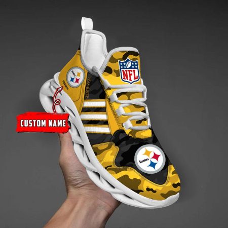 Pittsburgh Steelers Max Soul Shoes Sneakers For Men And Women