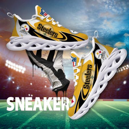 Pittsburgh Steelers Max Soul Shoes Sneakers For Men And Women