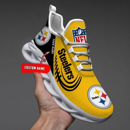 Pittsburgh Steelers Max Soul Shoes Sneakers For Men And Women