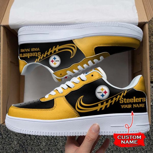Pittsburgh Steelers NFL Air Low-Top Sneakers Shoes For Men And Women