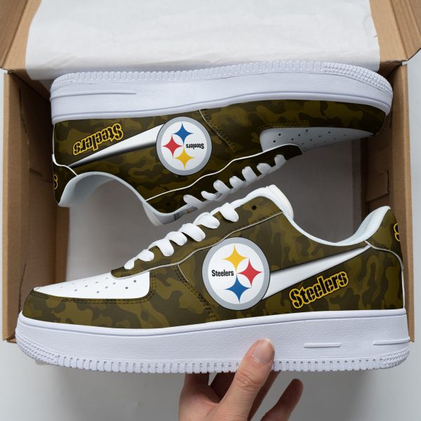 Pittsburgh Steelers NFL Air Low-Top Sneakers Shoes For Men And Women
